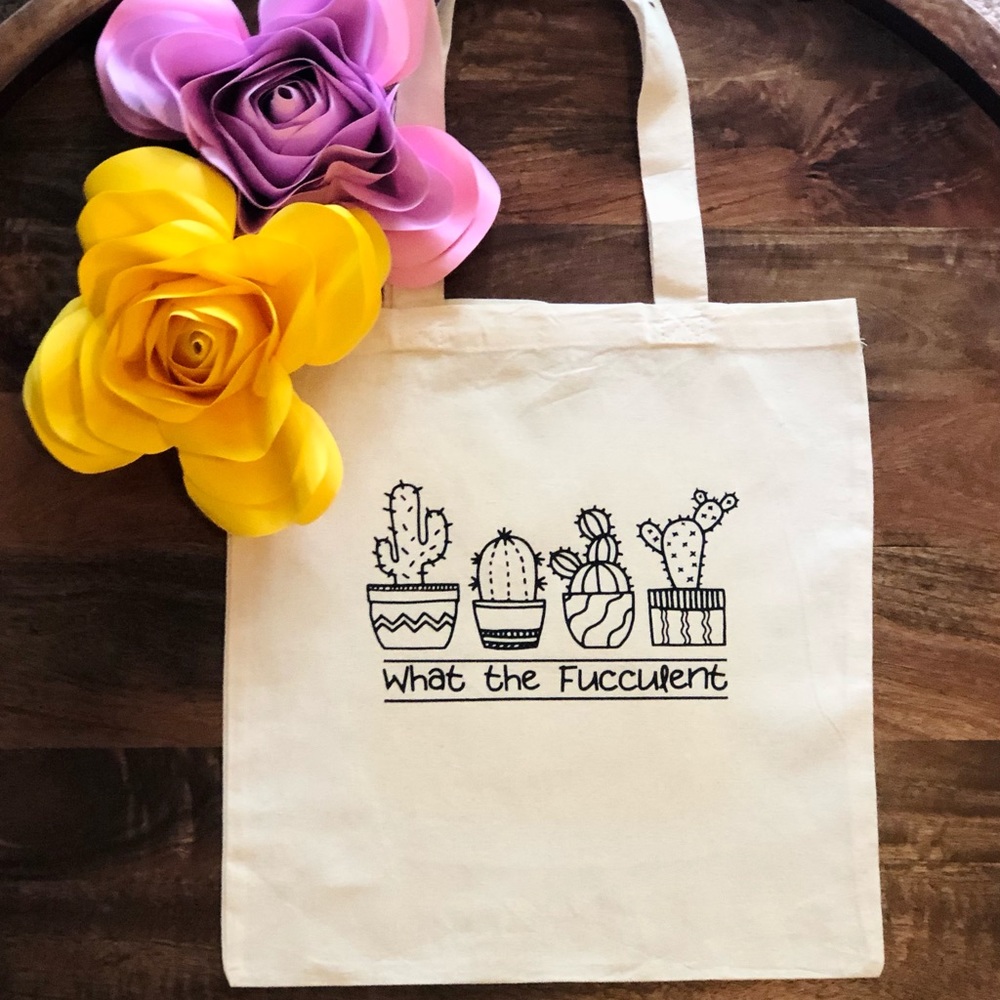 What The Fucculent Tote Bag